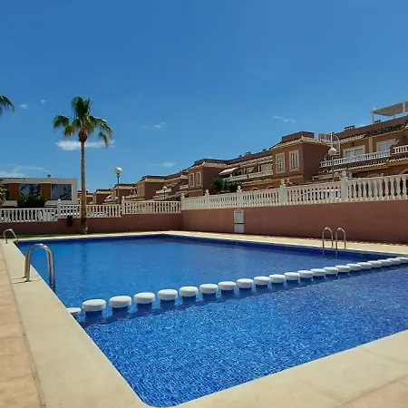 Adosado En Gran Alacant - Monte Y Mar 木屋 圣波拉